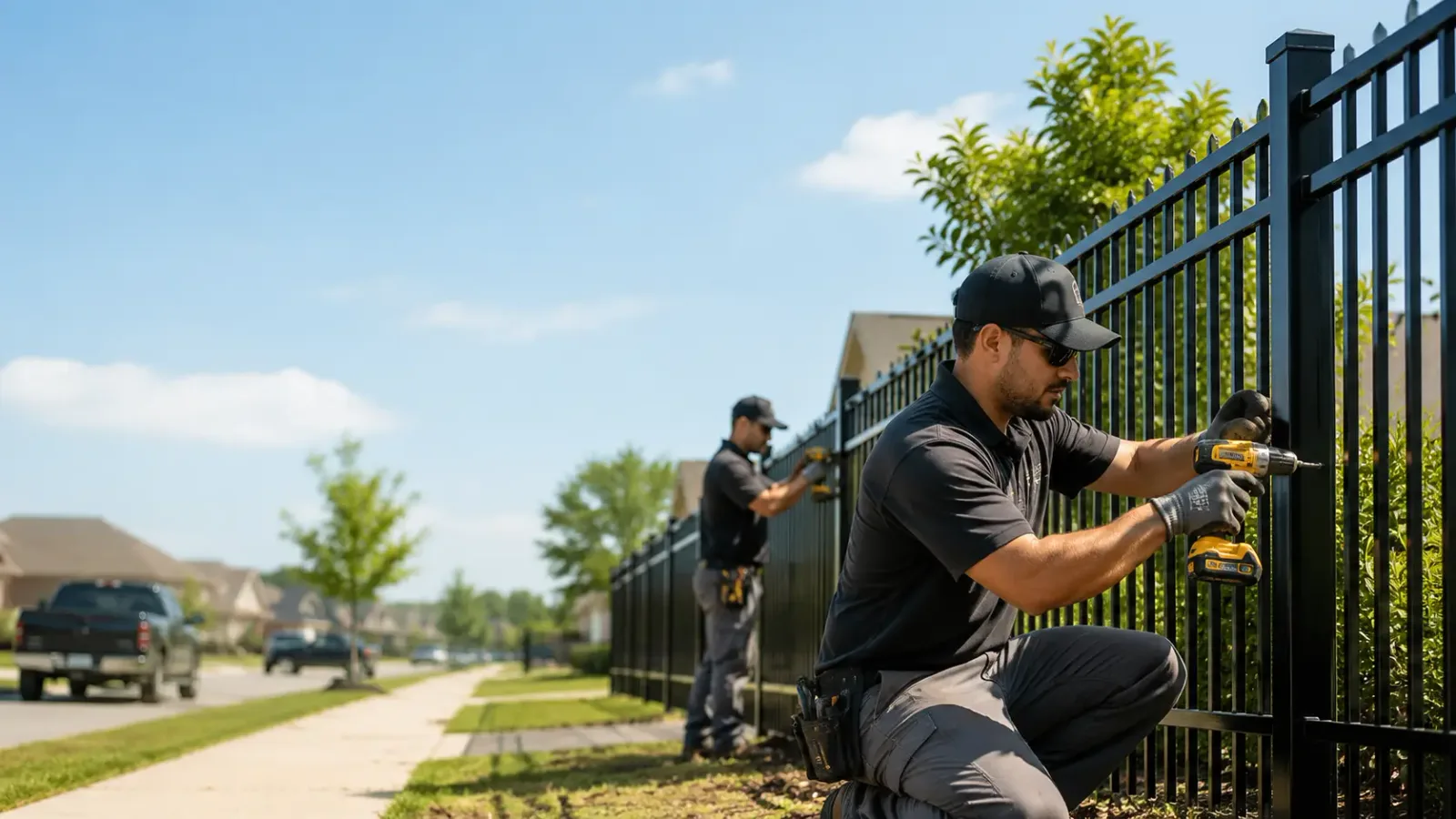 Metal Fence Installation in Perkinston, MS
